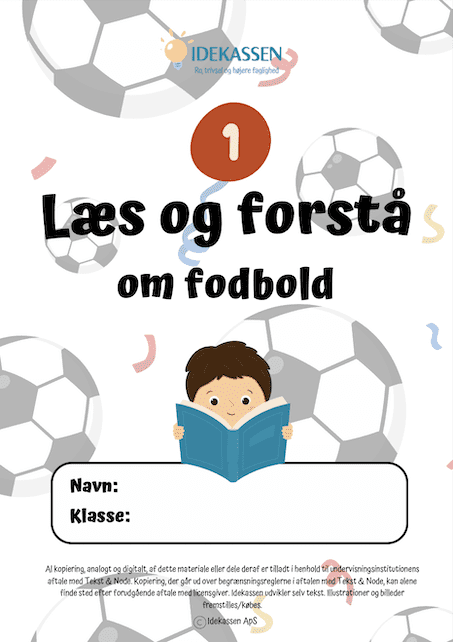Læs & Forstå om Fodbold - Opgavekassen
