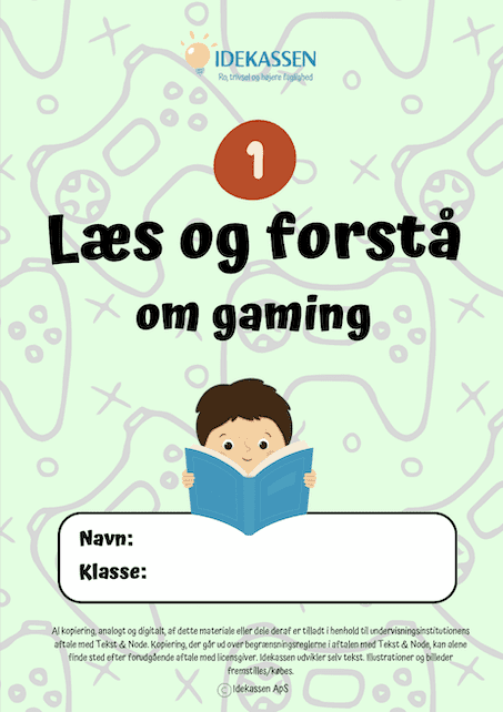 Læs & Forstå om Gaming - Opgavekassen