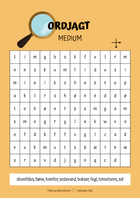 Ordjagt 2 - Opgavekassen