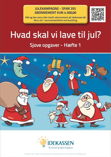 Hvad skal vi lave til jul - hæfte 1 - Jul på Idekassen