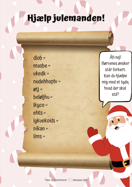 Hjælp julemanden 2 - Jul på Idekassen