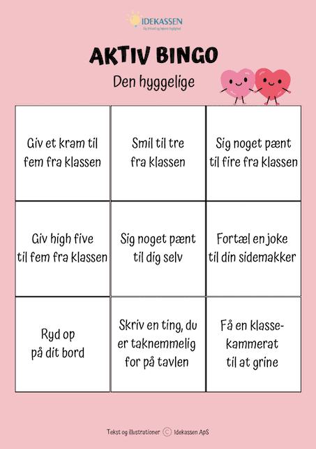 Aktiv Bingo - Den hyggelige - Idekassen