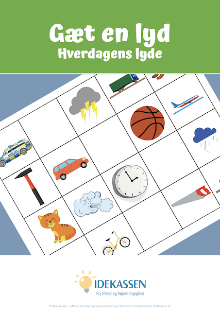 Gæt en lyd - Idekassen